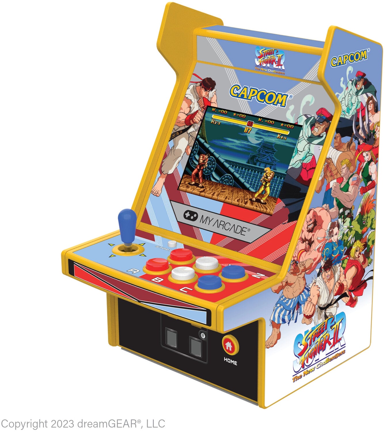 My Arcade - Super Street Fighter II - Micro Player Pro Portable Retro Arcade (2 GAMES IN 1)