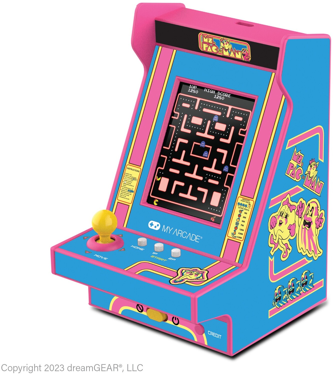My Arcade - MS. PAC-MAN Nano Player Pro Portable Retro Arcade