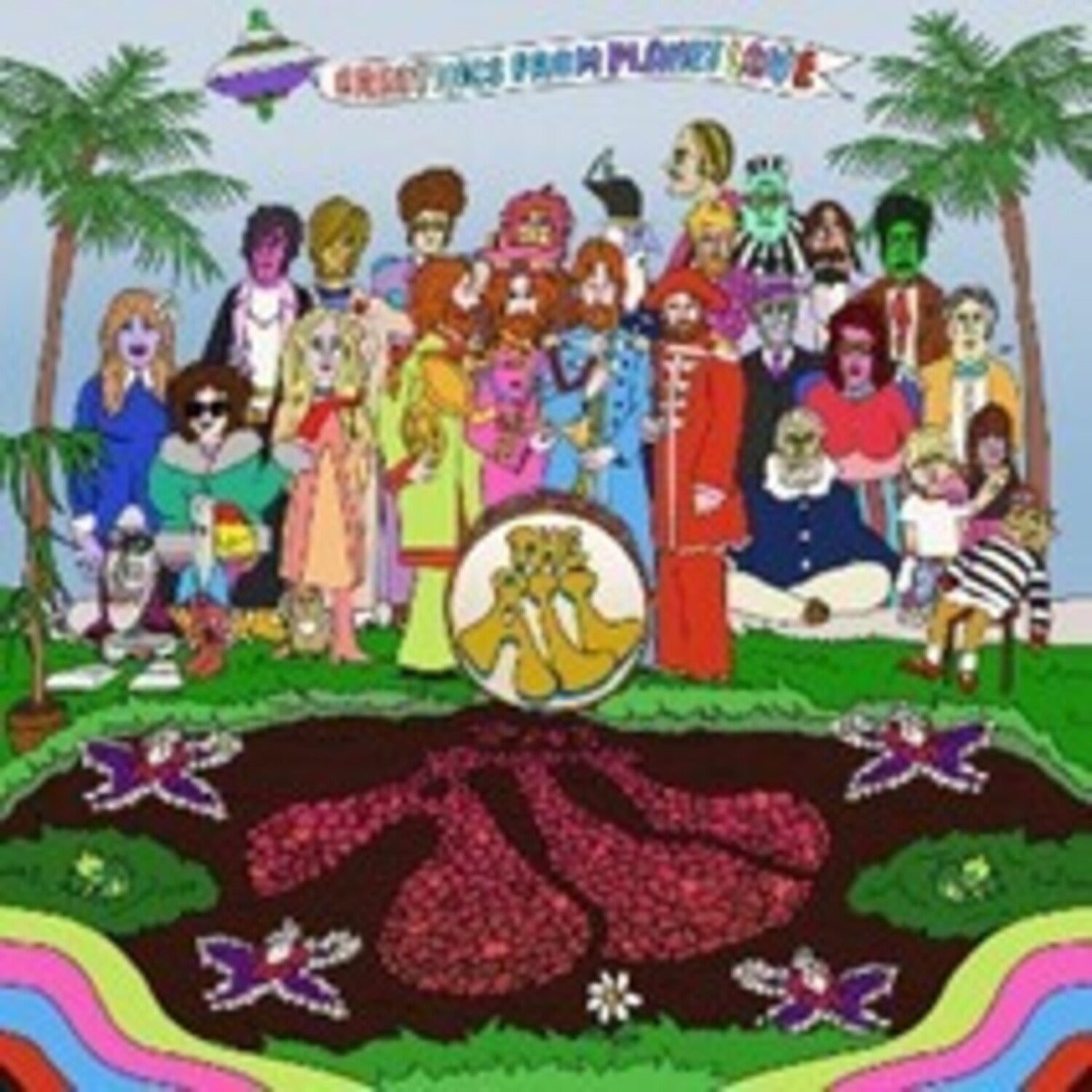 Andrew Gold - Fraternal Order Of The All: Greetings From Planet Love - Double 10 2xLP (Splatter Vinyl)