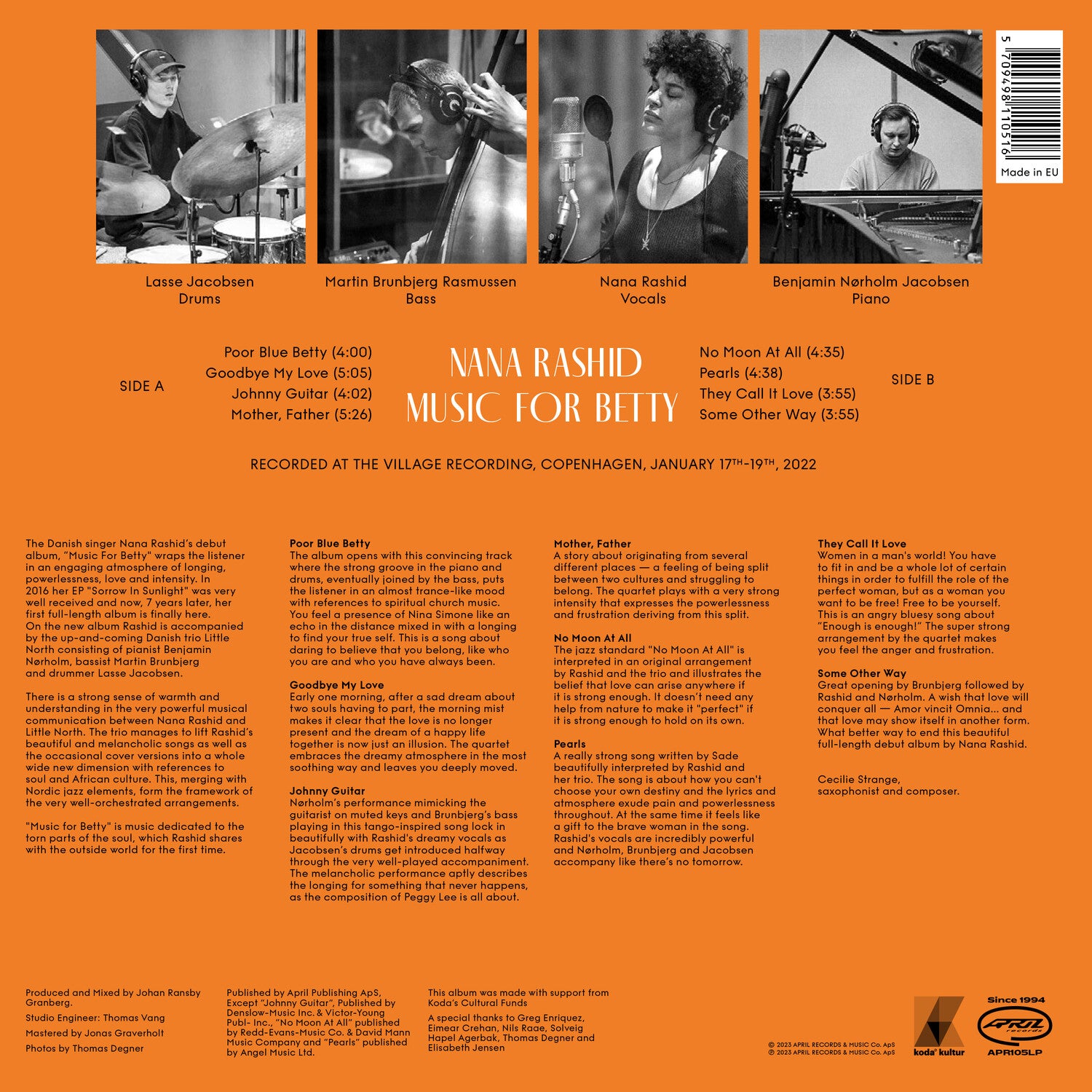 Nana Rashid - Music For Betty
