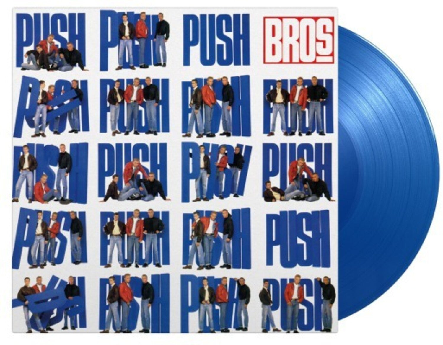 Bros - Push: 35th Anniversary - Limited 180-Gram Translucent Blue Colored Vinyl (Blue Vinyl)