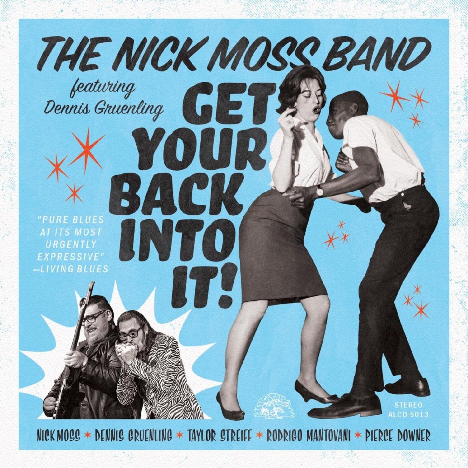Nick Moss / Dennis Gruenling - Get Your Back Into It (Clear Vinyl)