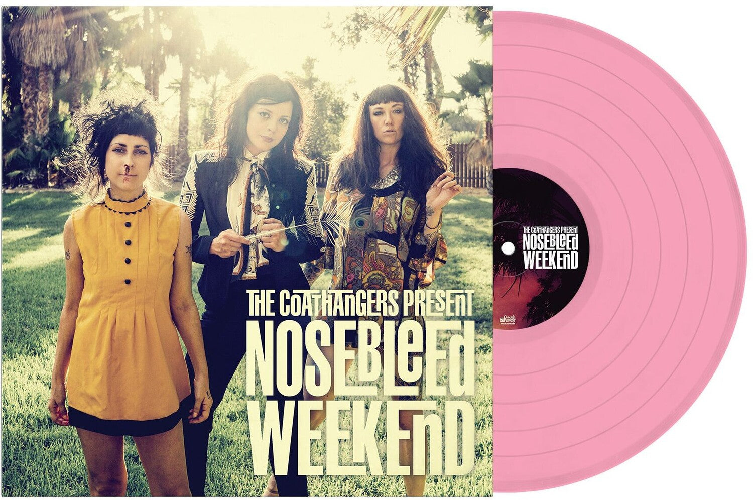 The Coathangers - Nosebleed Weekend - Rose (Clear Vinyl)