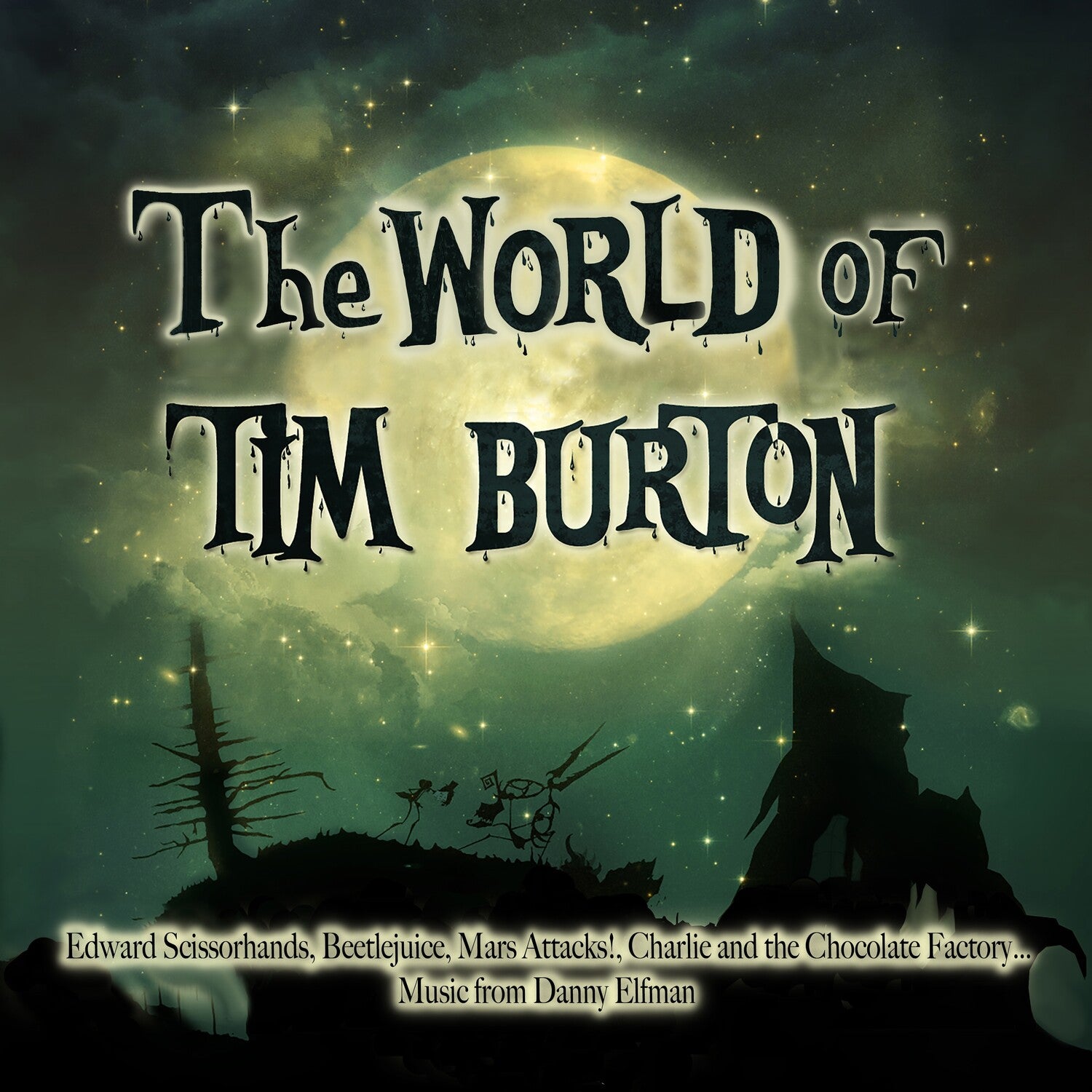 Danny Elfman - The World of Tim Burton (Original Soundtrack) Transparent Green 2xLP (Green Vinyl)