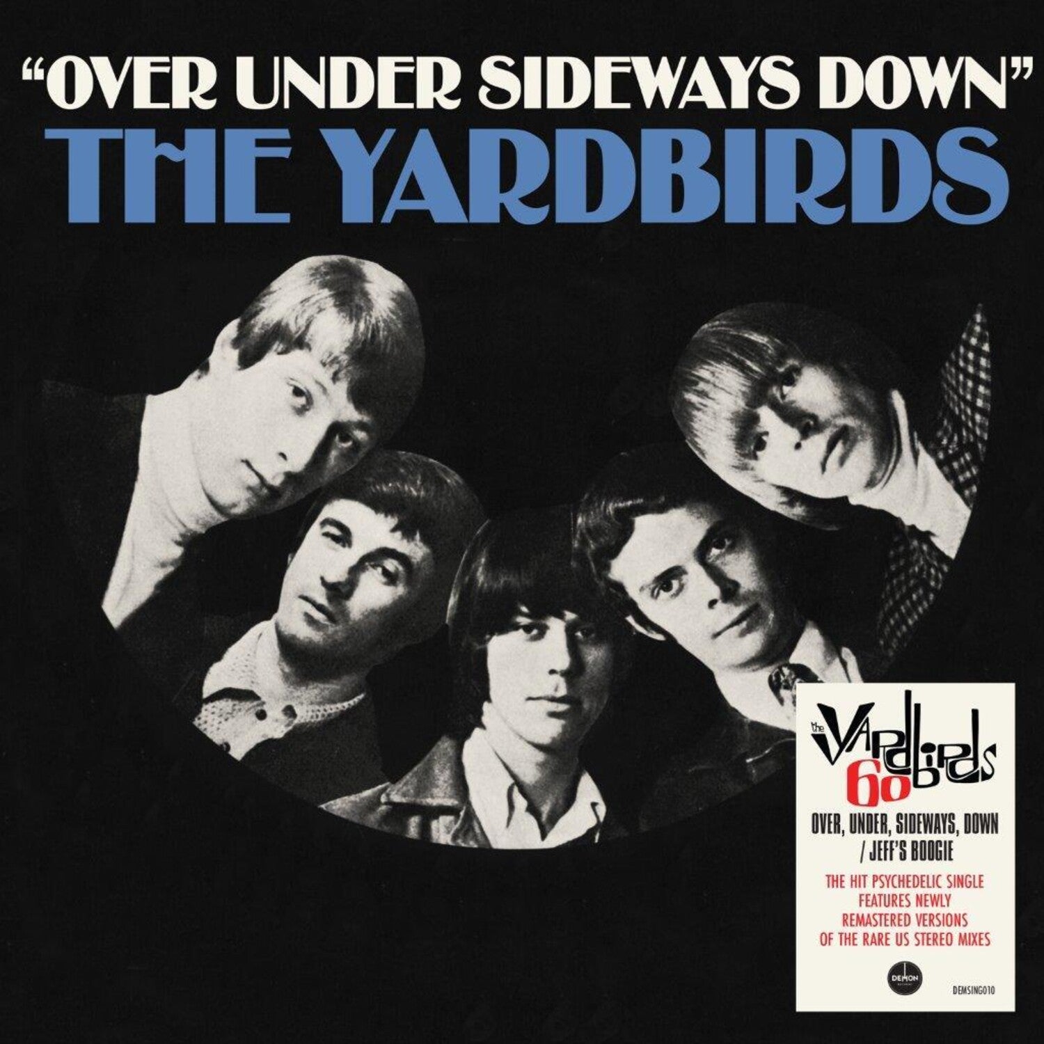 Yardbirds - Over Under Sideways Down / Jeff's Boogie - Black 7 (Black Vinyl)