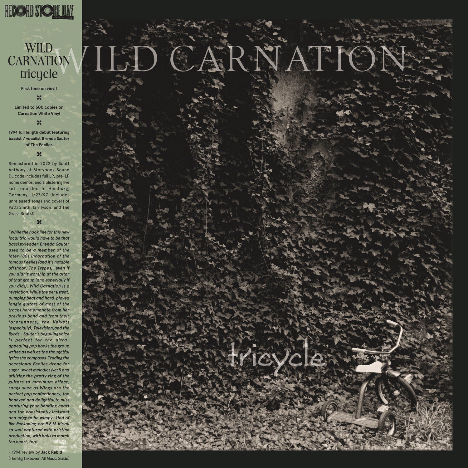 Wild Carnation - Tricycle (Green Vinyl)