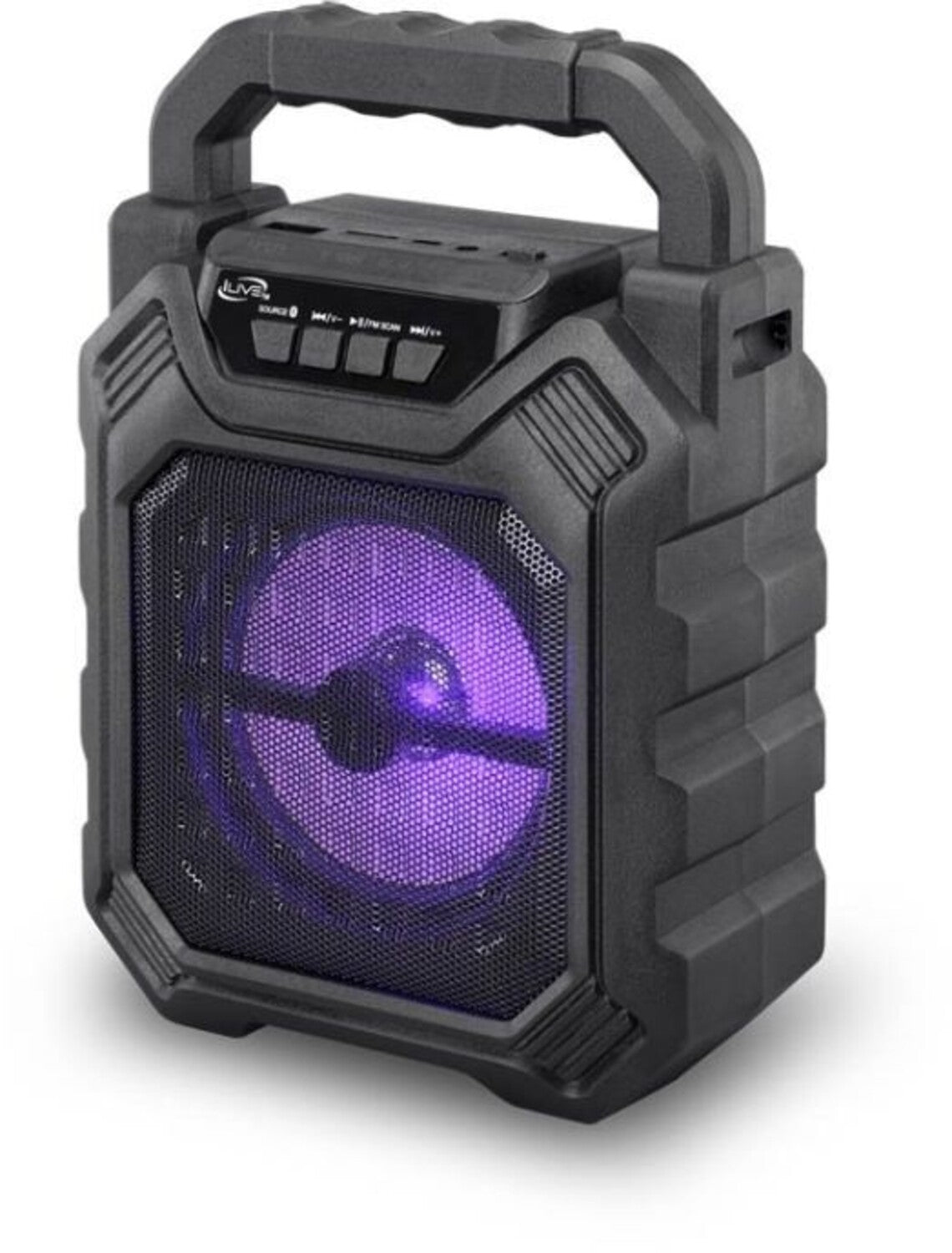iLive ISB199B Bluetooth Tailgate Party Speaker FM Radio Recha able
