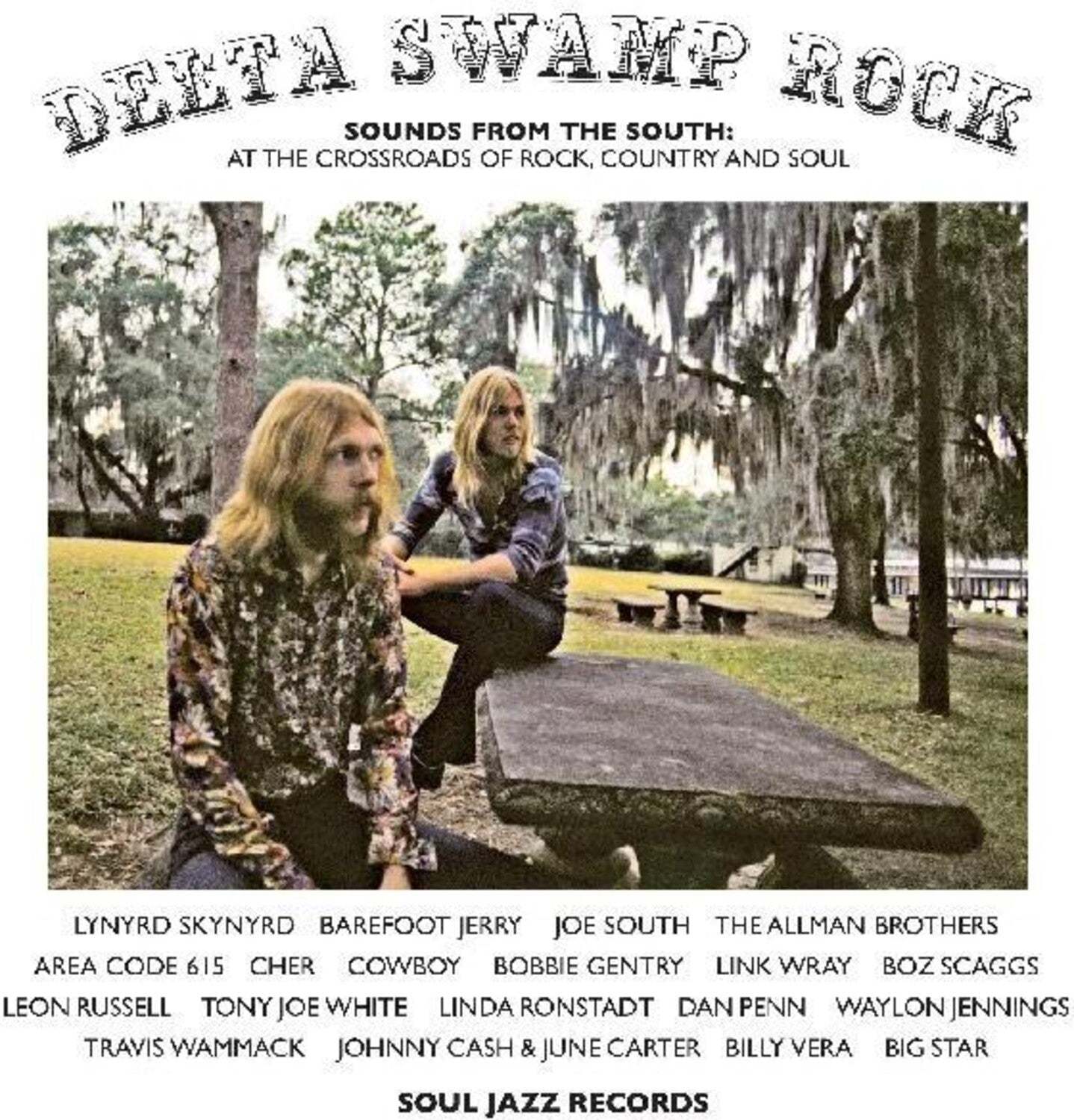 Soul Jazz Records Presents - Delta Swamp Rock - Sounds From The South: At The Crossroads Of Rock Country And Soul 2xLP
