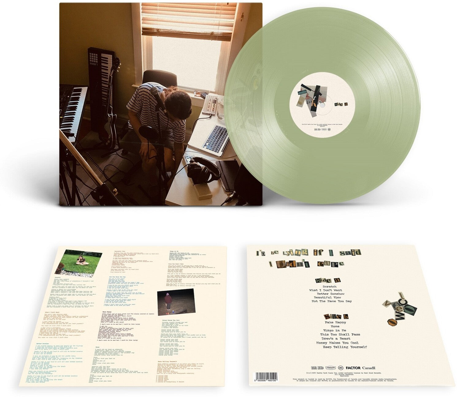 Hannah Georgas - I'd Be Lying if I Said I Didn't Care (Green Vinyl)