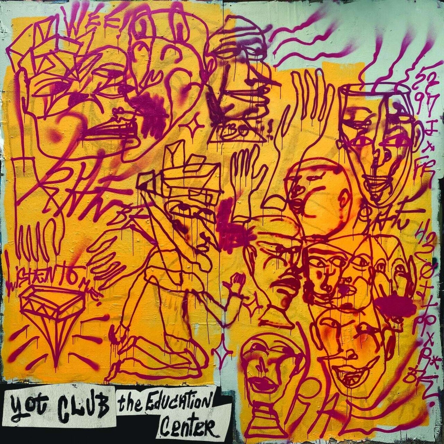 Yot Club - The Education Center - White/yellow 2xLP (White Vinyl)