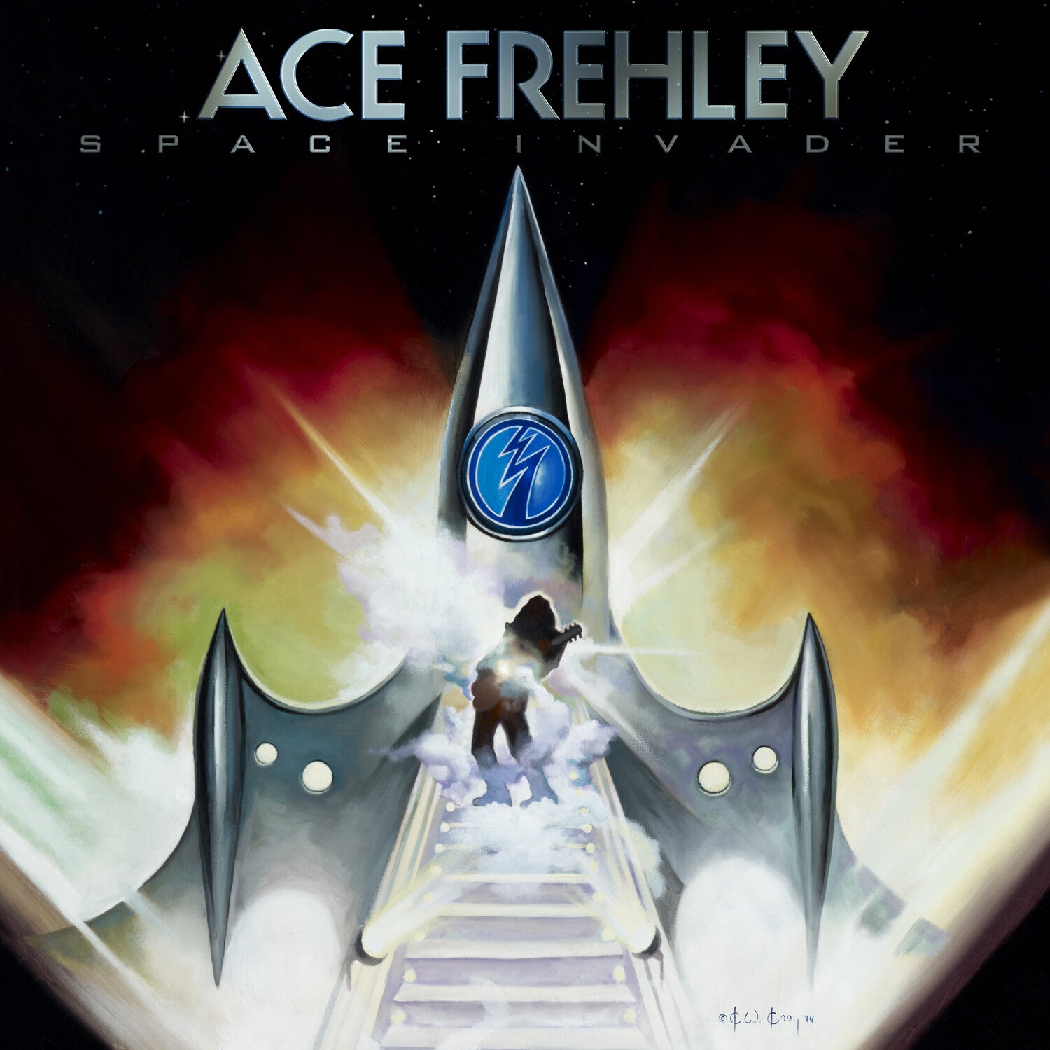 Ace Frehley - Space Invader - Clear & Tangerine 2xLP (Clear Vinyl)