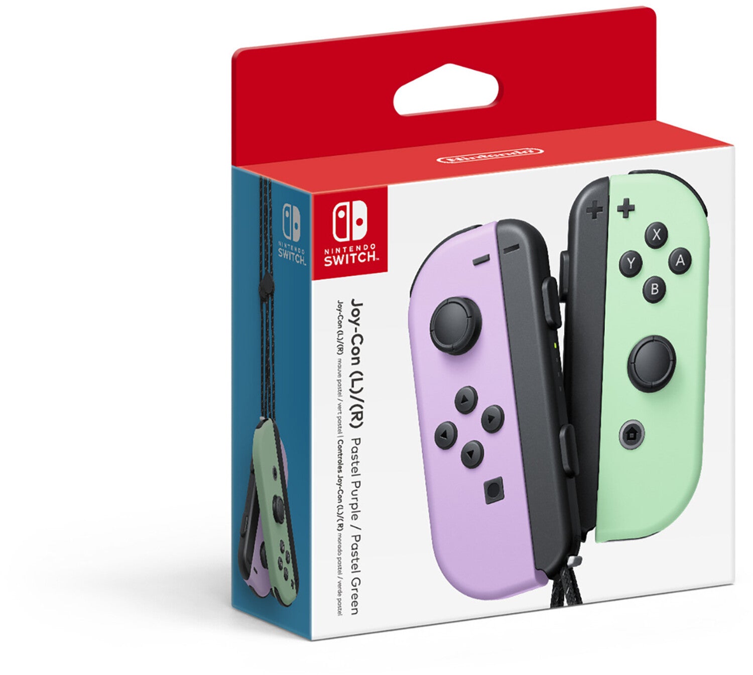Switch Accessory: Controller - Nintendo JOY - CON: (L)/(R) - Pastel /Pastel