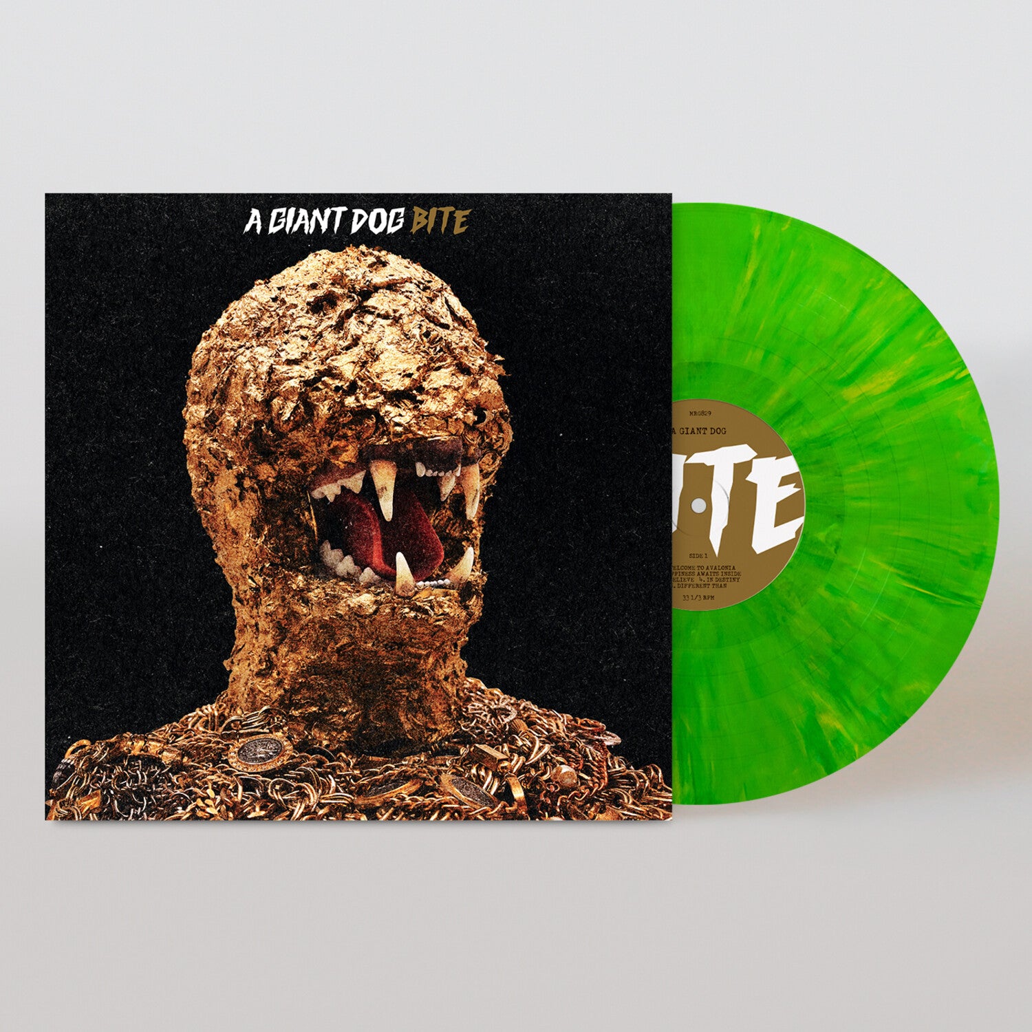 A Giant Dog - Bite (Green Vinyl)
