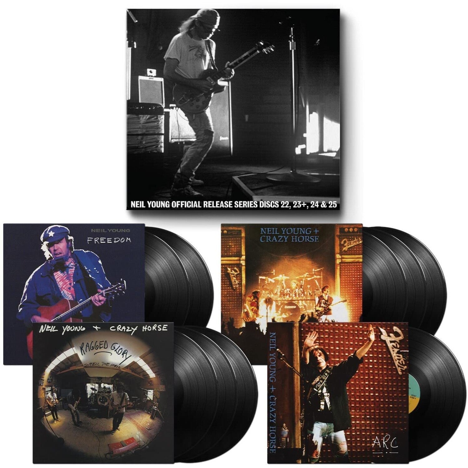 Neil Young - Official Release Series Discs 22, 23+, 24 & 25 9xLP
