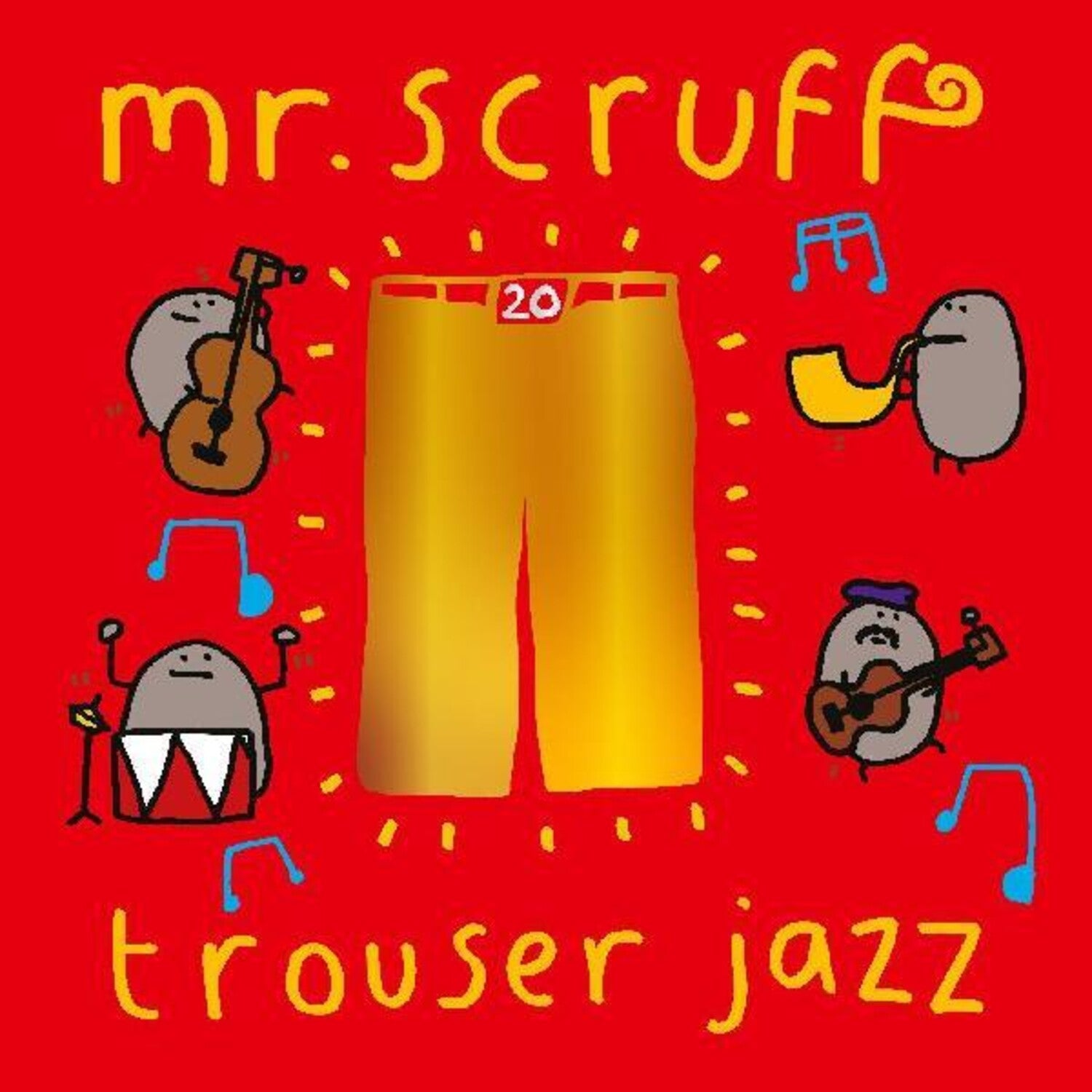 Mr. Scruff - Trouser Jazz 2xLP (Red Vinyl)