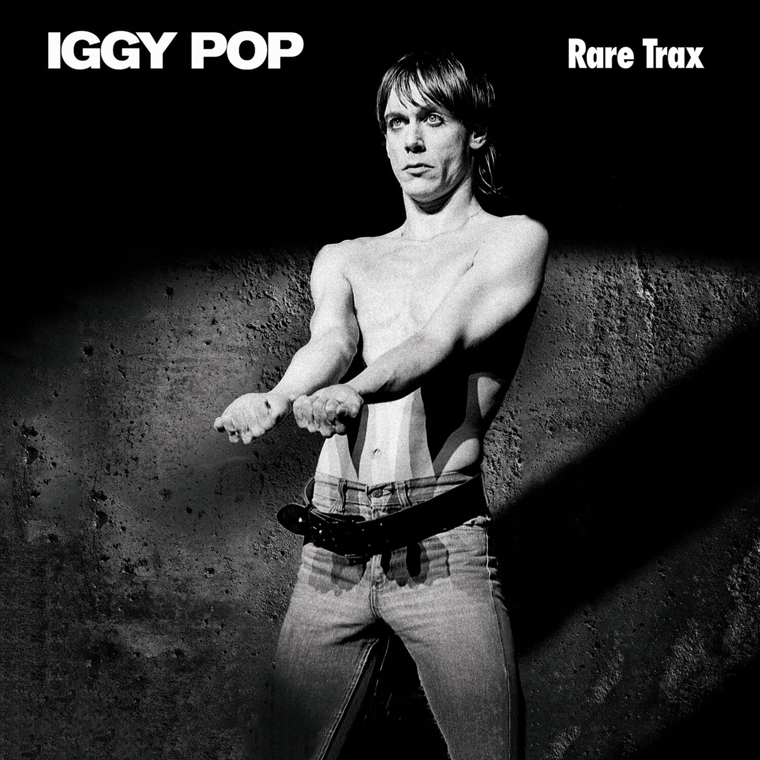 Iggy Pop - Rare Trax (Clear Vinyl) — vinyl LP album cover