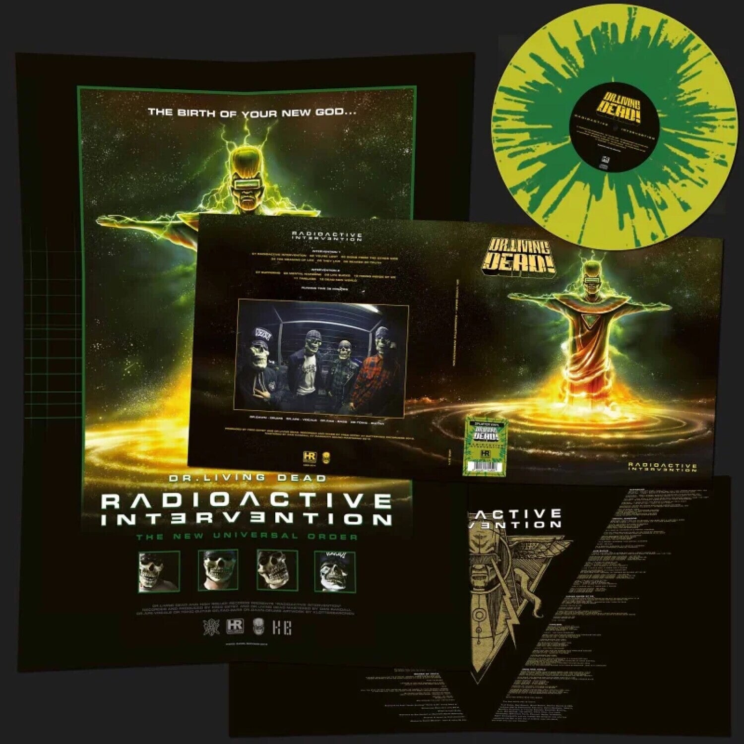Dr. Living Dead! - Radioactive Intervention (Splatter Vinyl)