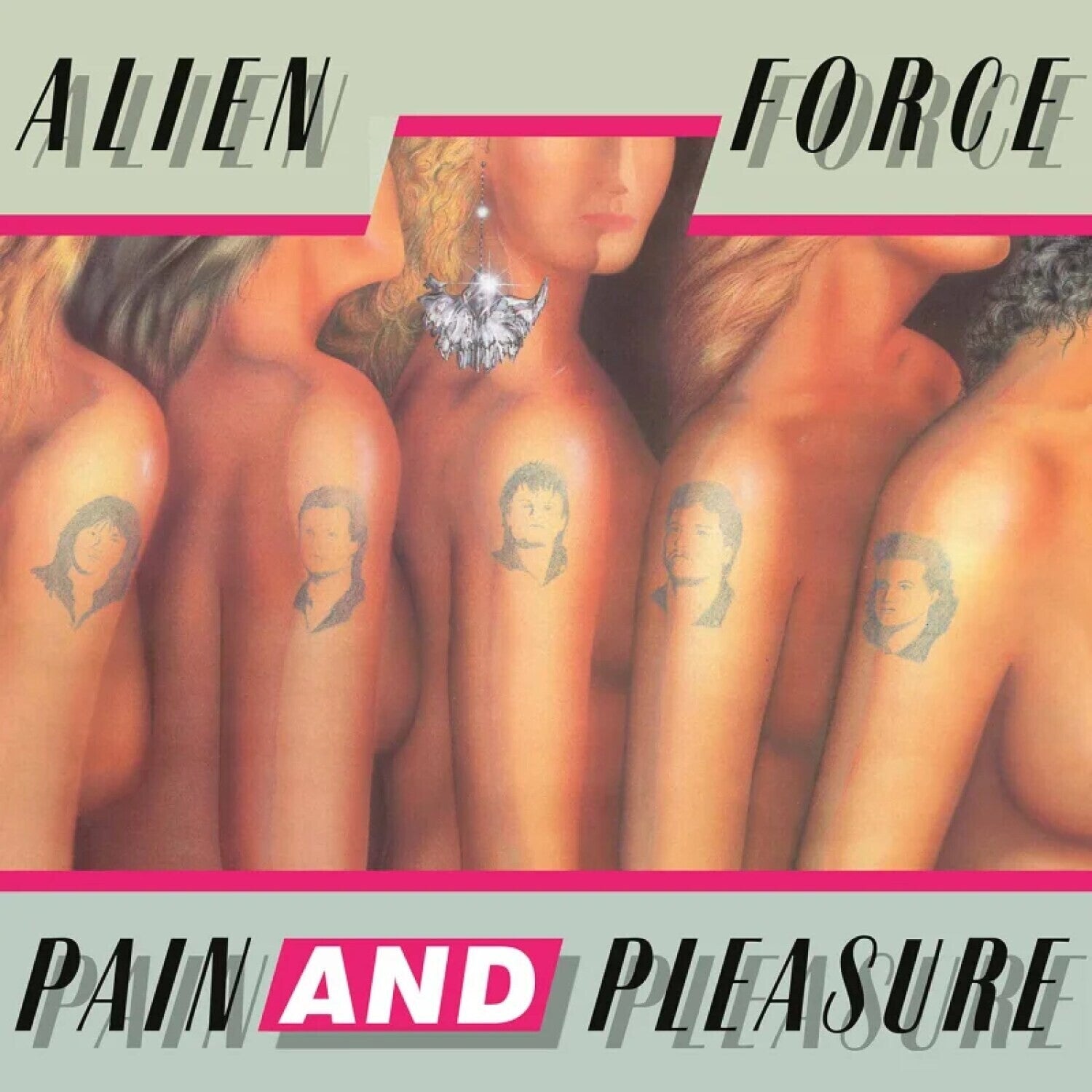 Alien Force - Pain & Pleasure - Neon Pink (Pink Vinyl)