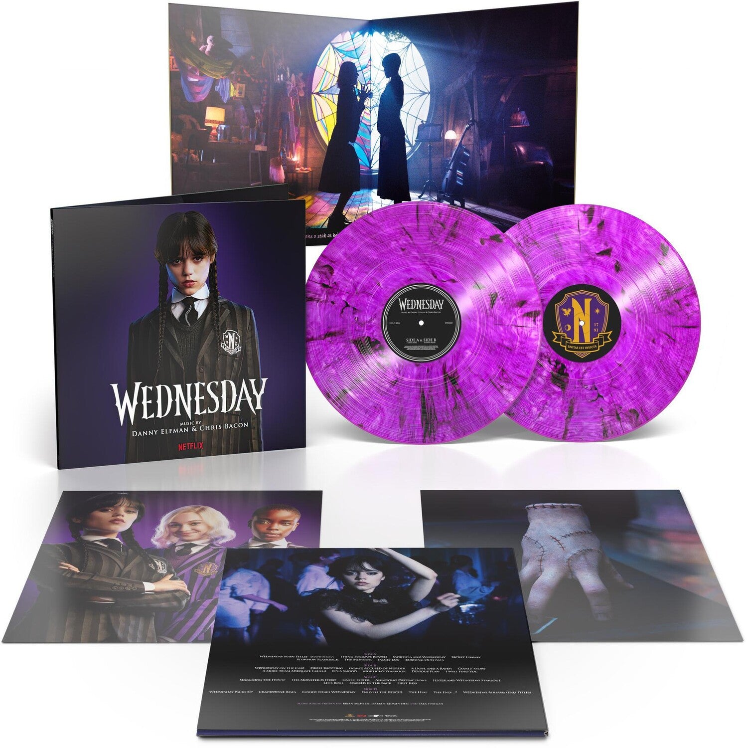 Danny Elfman - Wednesday (Original Soundtrack) 2xLP (Purple Vinyl)