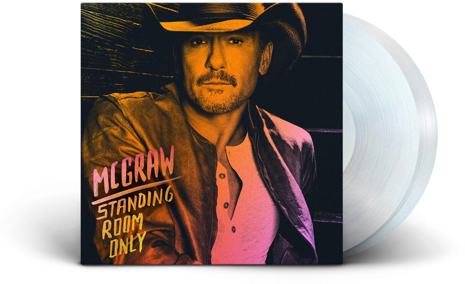 Tim McGraw - Standing Room Only 2xLP (Clear Vinyl)