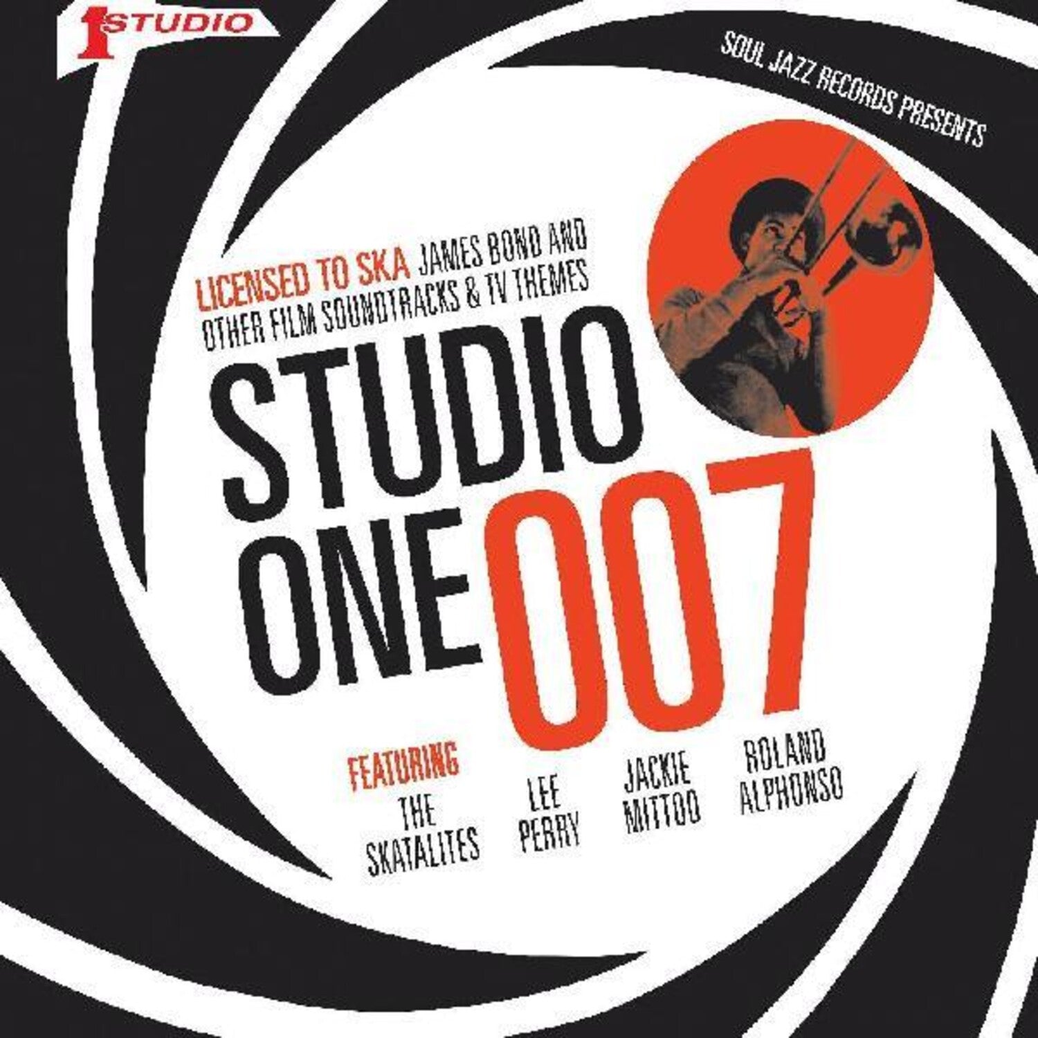 Soul Jazz Records Presents - STUDIO ONE 007 - Licenced to Ska: James Bond and other Film Soundtrack and TV Themes 2xLP