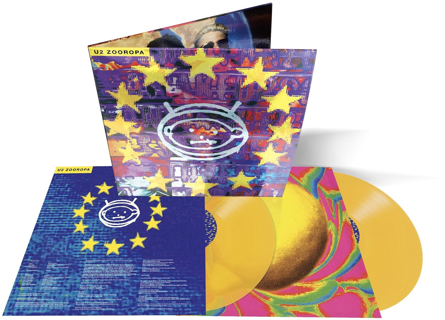 U2 - Zooropa 2xLP (Clear Vinyl)