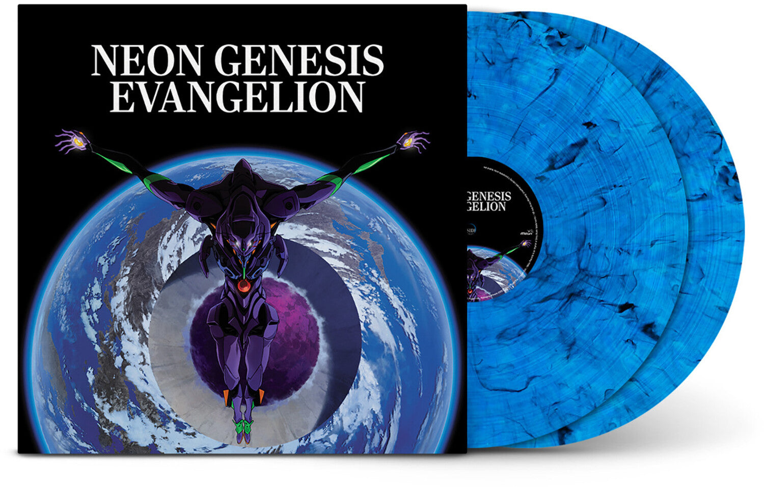 Neon Genesis Evangelion - O.S.T. - NEON GENESIS EVANGELION (Original Series Soundtrack) 2xLP (Blue Vinyl)