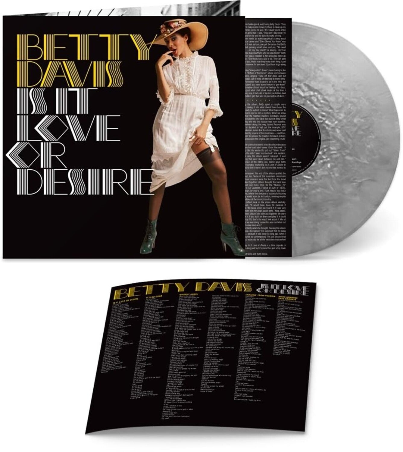 Betty Davis - Is It Love Or Desire (Silver Vinyl)