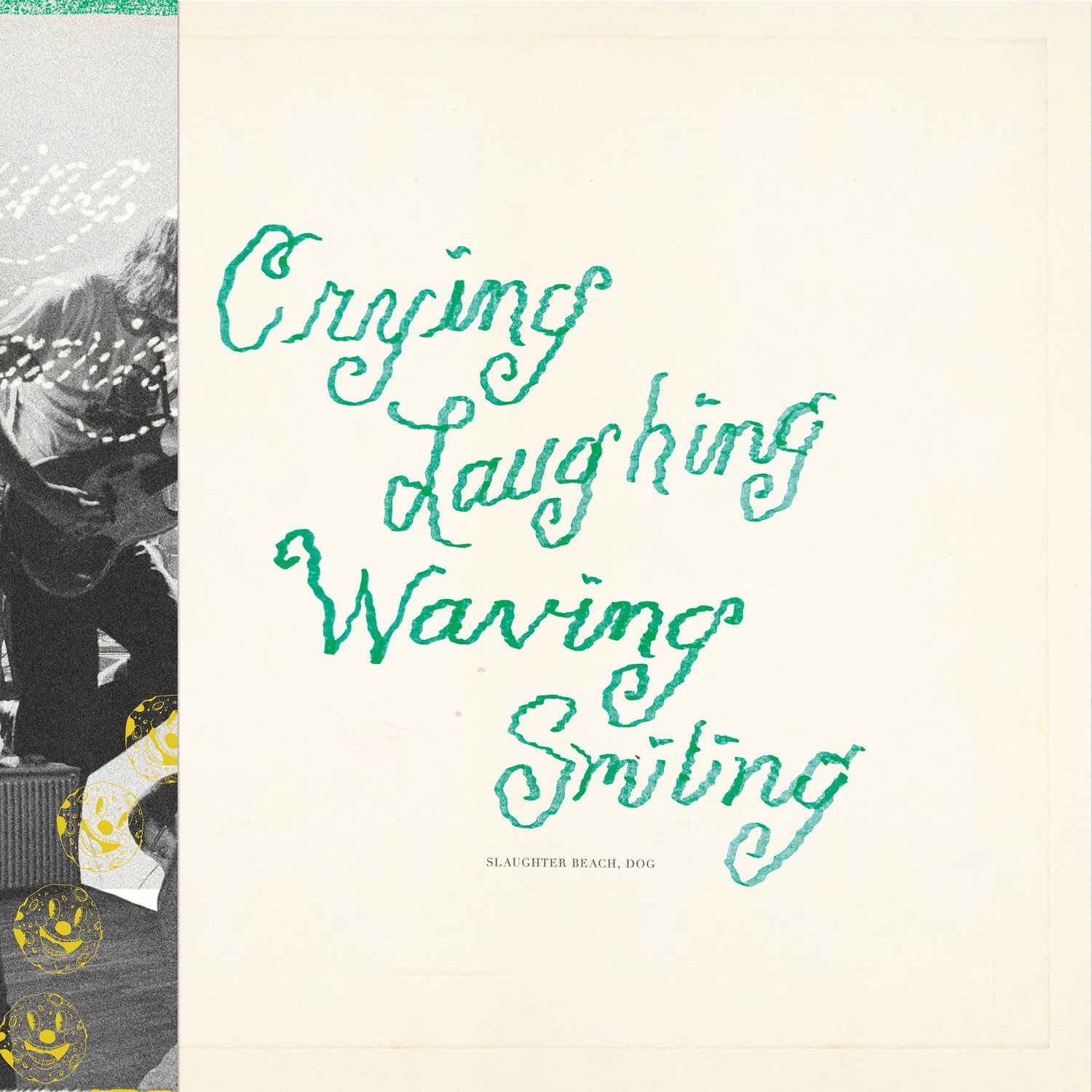 Dog Slaughter Beach - Crying, Laughing, Waving, Smiling - Clear w/Black Smoke (Clear Vinyl)