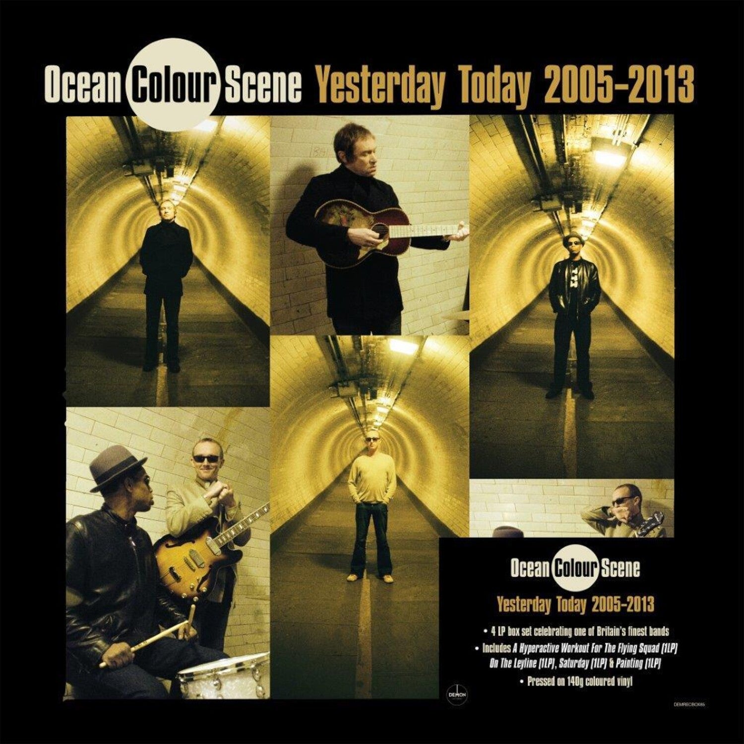Ocean Colour Scene - Yesterday Today 2005-2013 - 140-Gram Colored Vinyl Boxset 4xLP