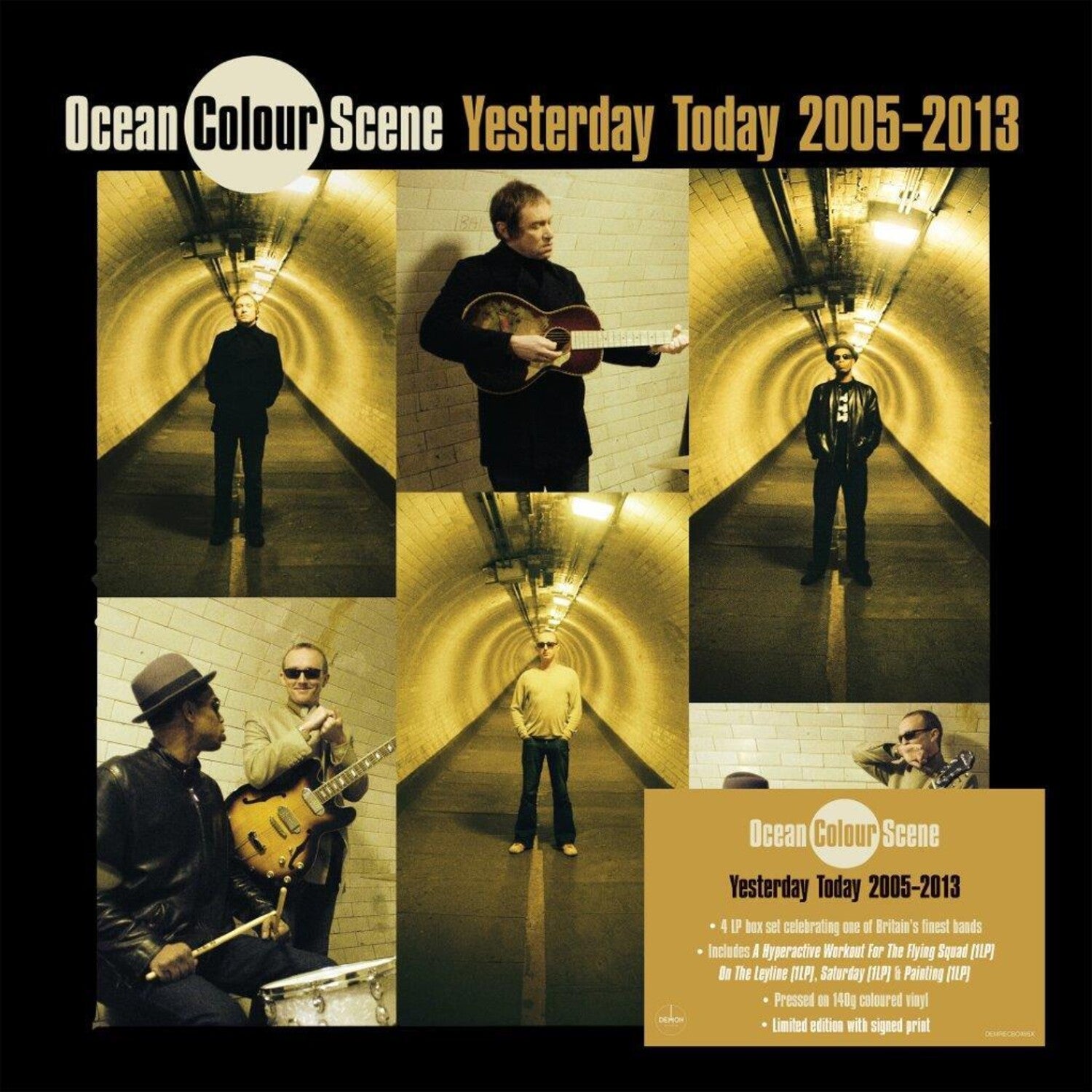 Ocean Colour Scene - Yesterday Today 2005-2013 - Limited 140-Gram Colored Vinyl Boxset with Autographed Print (Limited Edition)