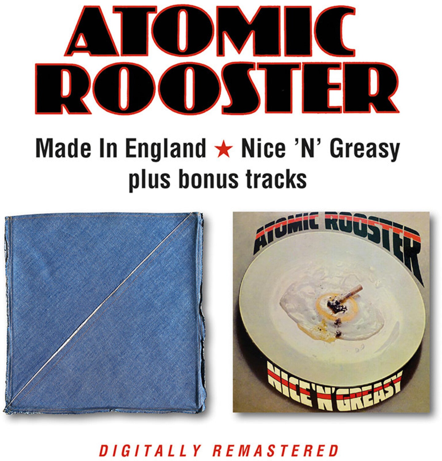 Atomic Rooster - Made In England / Nice 'N' Greasy + Bonus Tracks 2xCD
