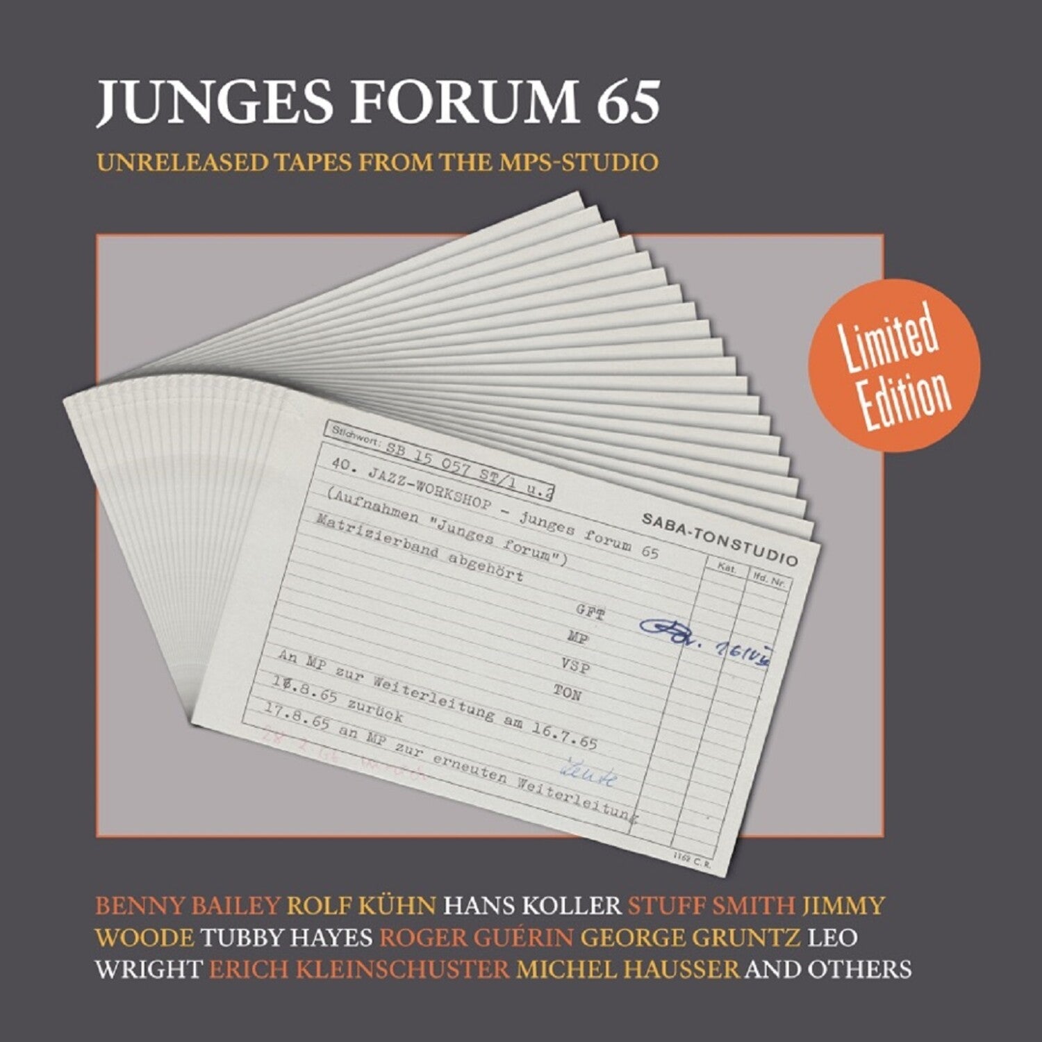 Various Artists - Junges Forum 65: Unreleased Tracks From The MPS-Studio 2xLP