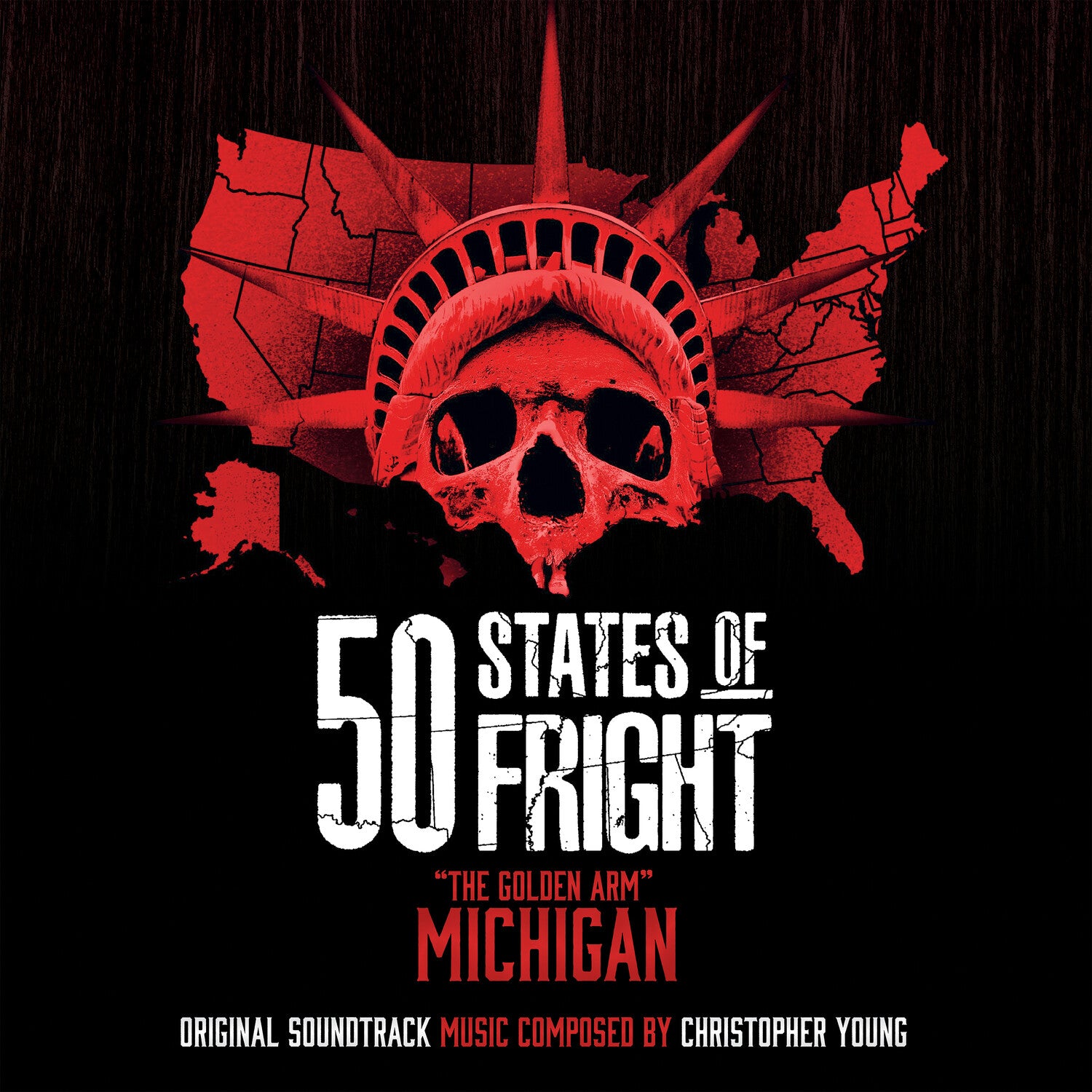 Christopher Young - 50 States Of Fright: The Golden Arm (michigan) (Gold Vinyl)