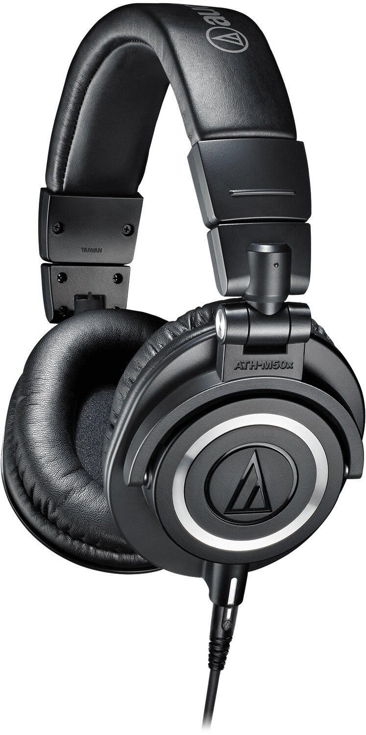 Audio Technica ATH-M50X Professional Studio Monitor Headphones - PRO Audio