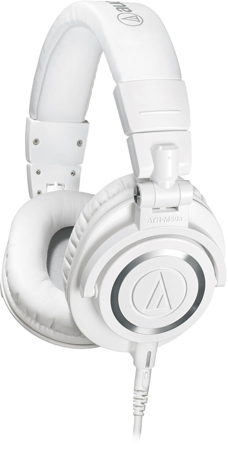 Audio Technica ATH-M50XWH Professional Studio Monitor Headphones - PRO Audio