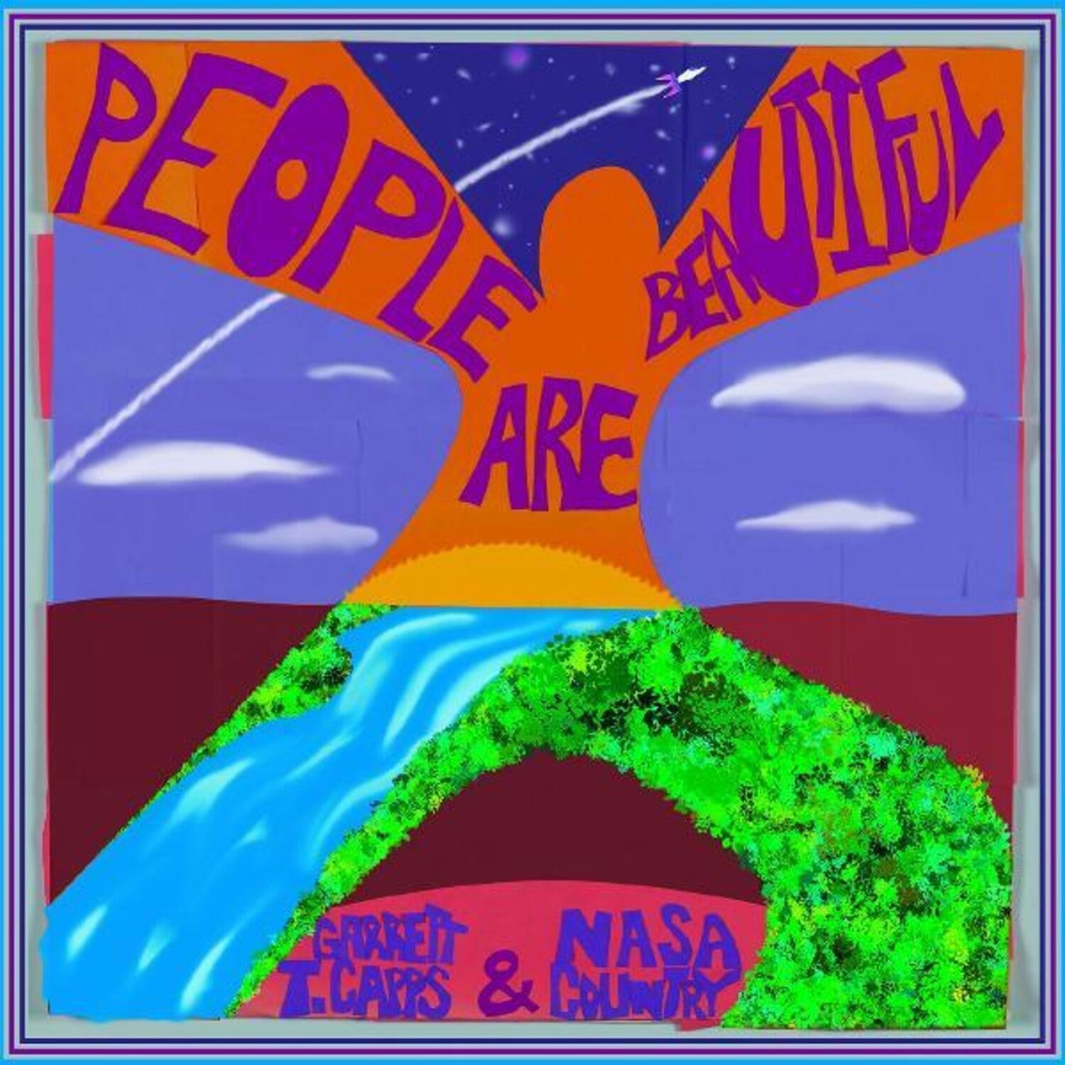 Garrett T. Capps - People Are Beautiful (Blue Vinyl)
