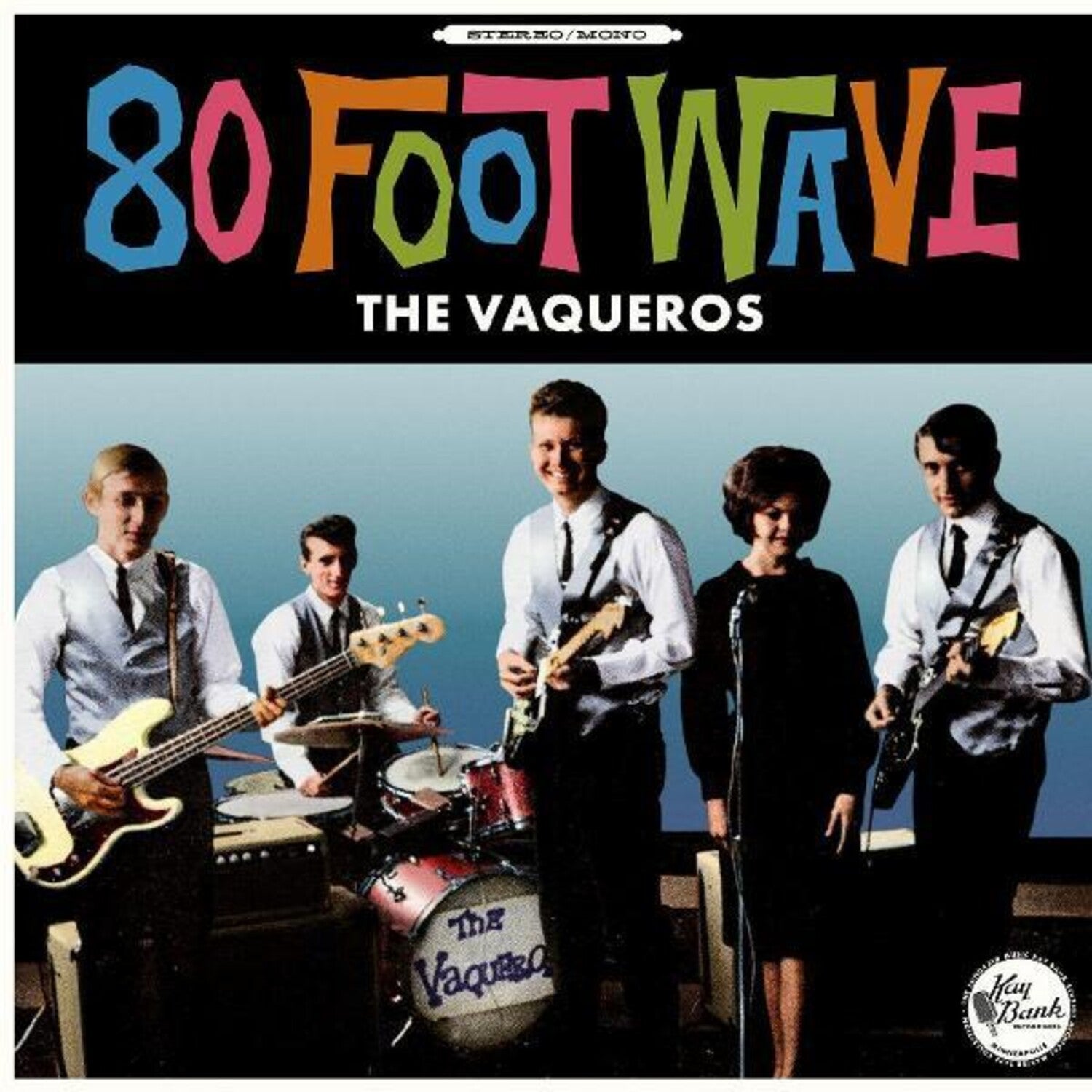 Vaqueros - 80 Foot Wave (Turquoise Vinyl)