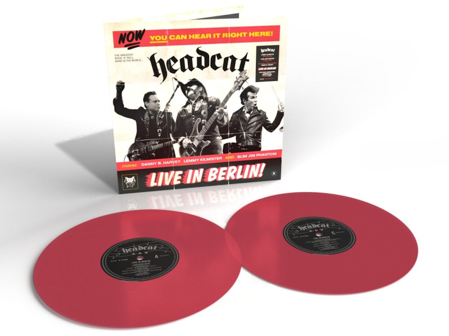 HeadCat - Live In Berlin 2xLP