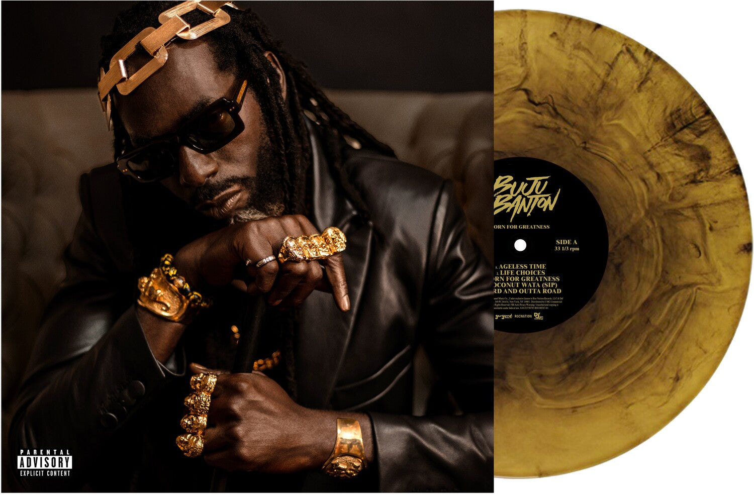 Buju Banton - Born For Greatness 2xLP (Gold Vinyl)