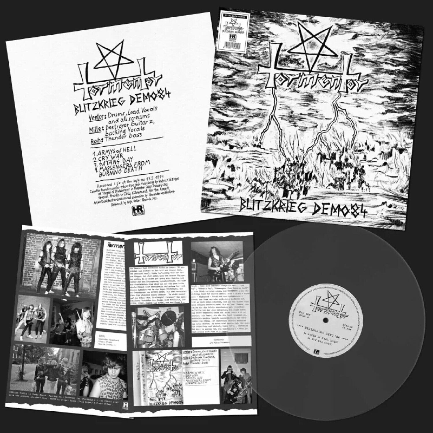 Tormentor - Blitzkrieg Demo '84 - Trans Ultra Clear (Clear Vinyl)
