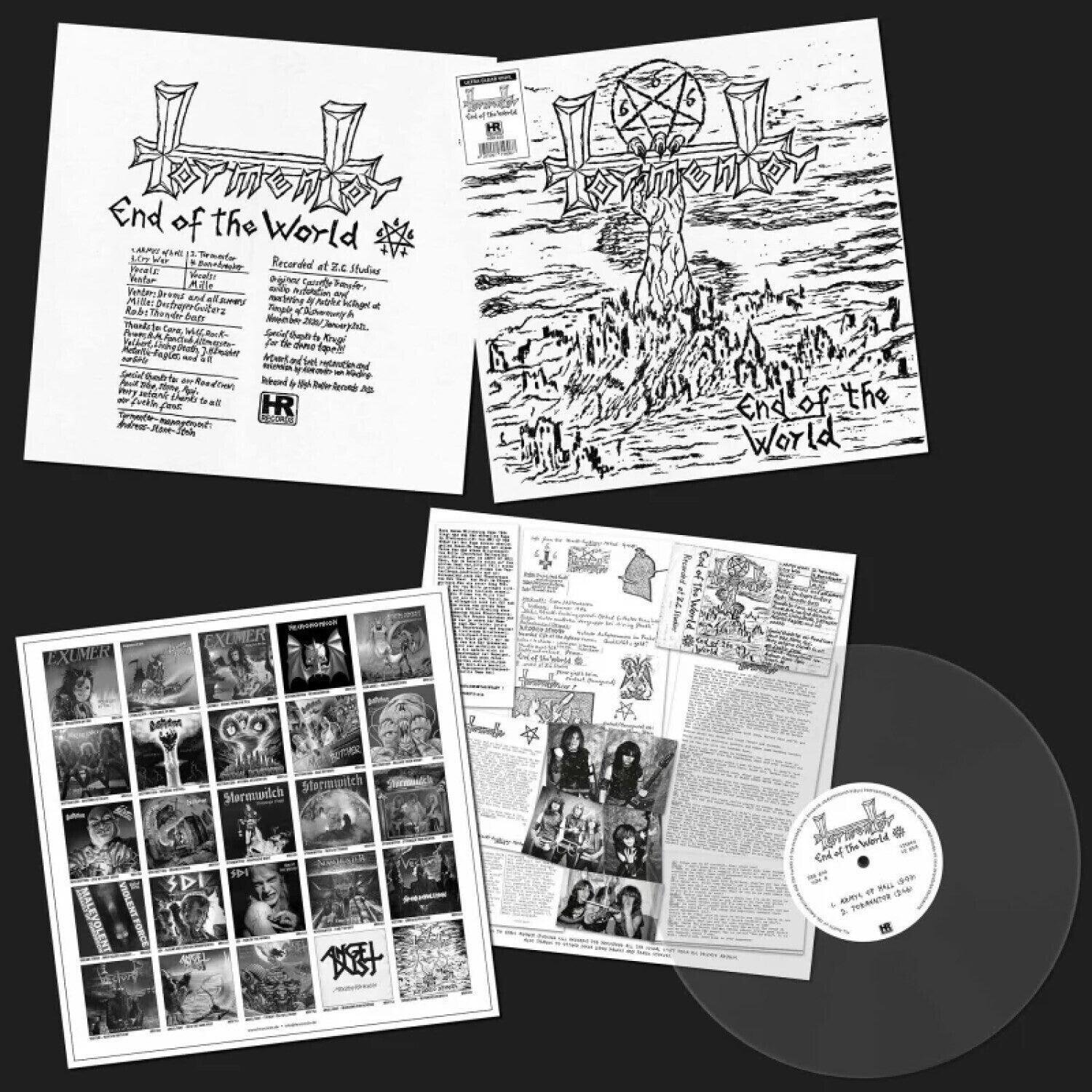 Tormentor - End Of The World Demo '84 (Clear Vinyl)