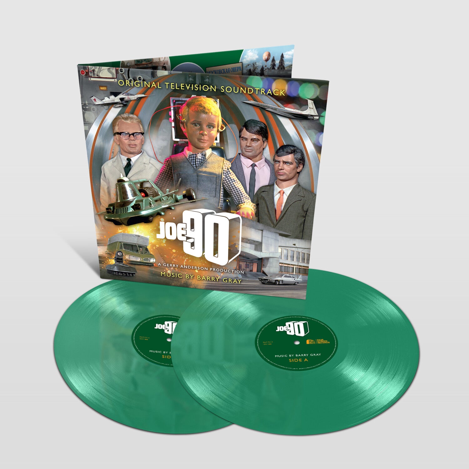 Barry Gray - Joe 90 (Original TV Soundtrack) 2xLP (Clear Vinyl)