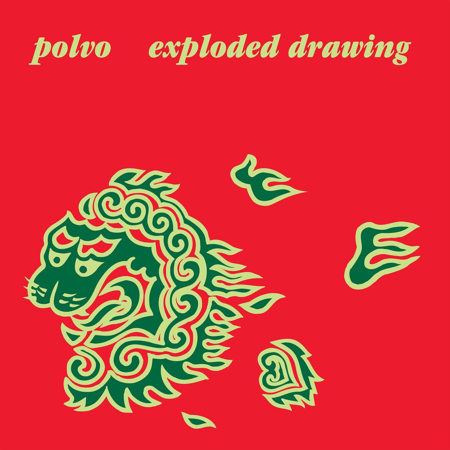 Polvo - Exploded Drawing - Opaque Aqua 2xLP