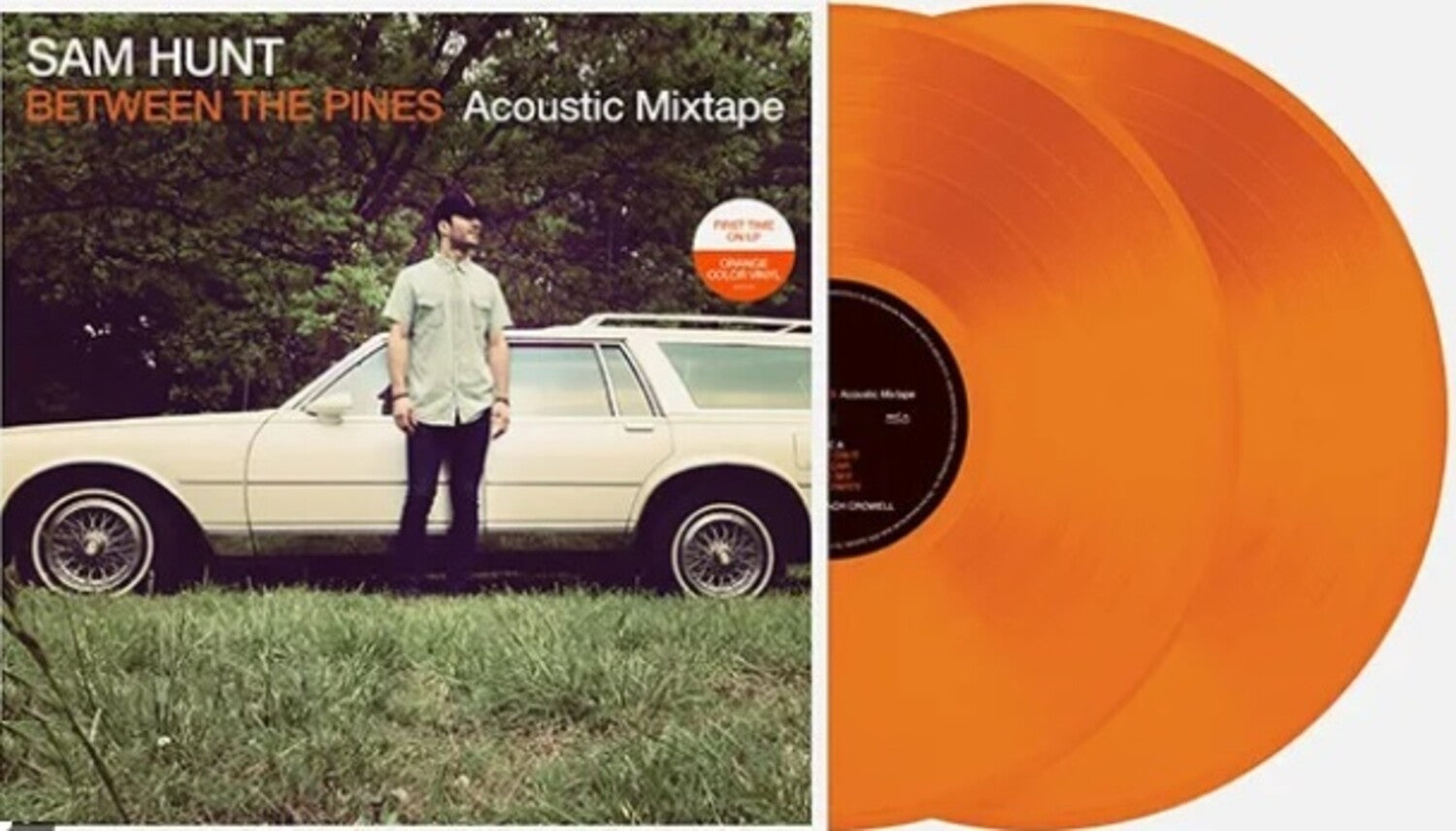 Sam Hunt - Between The Pines (Acoustic Mixtape) 2xLP (Orange Vinyl)