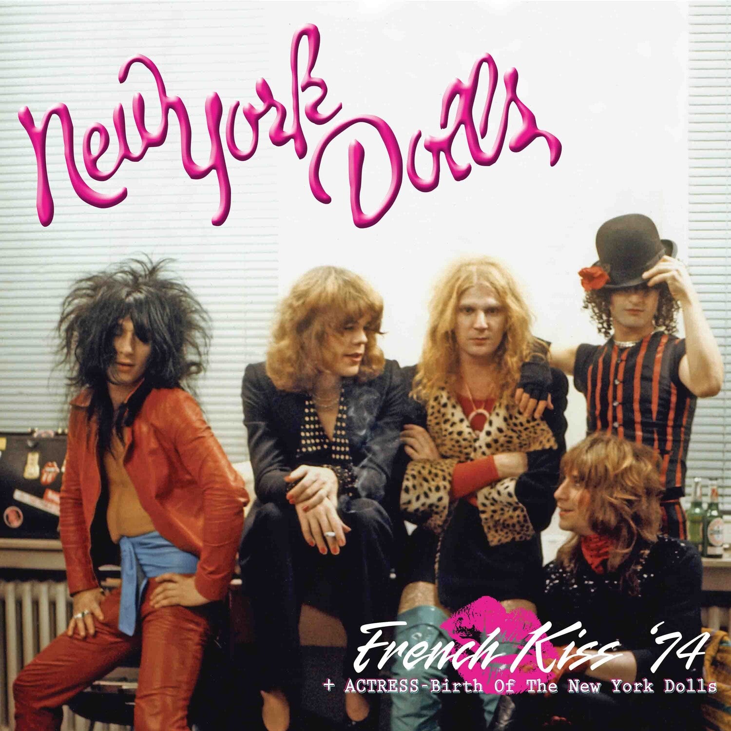 New York Dolls - French Kiss '74 + Actress - Birth Of The New York Dolls (Splatter Vinyl)