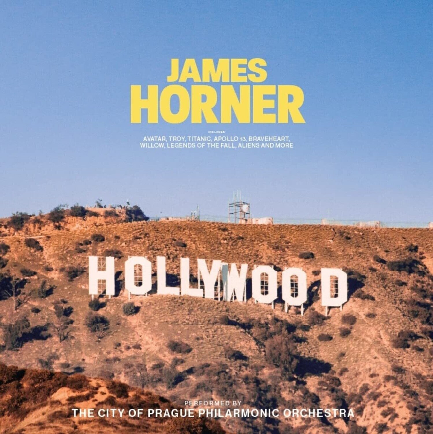 James Horner - Hollywood Story 2xLP (Yellow Vinyl)