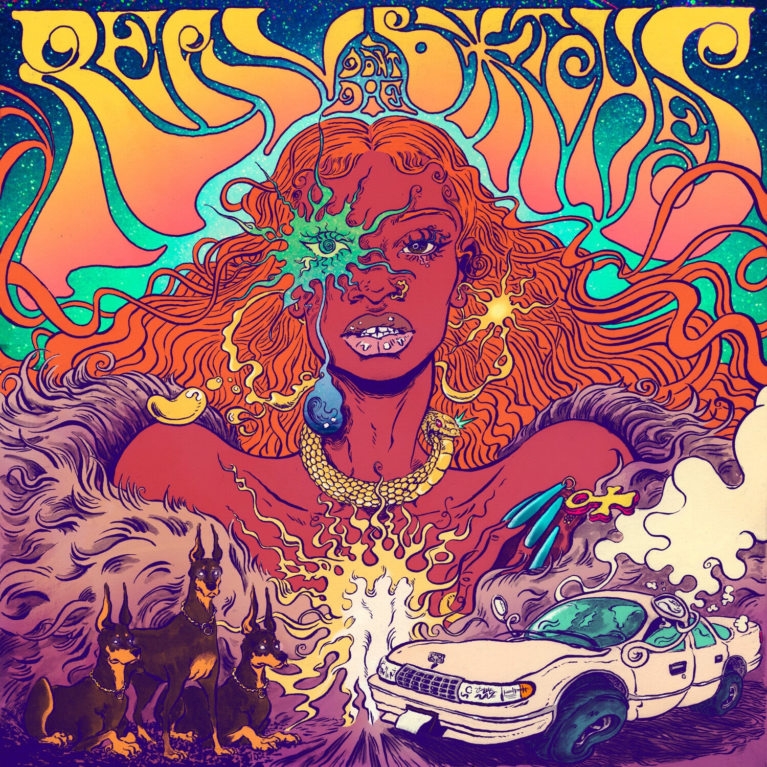 Kari Faux - Real B-tches Don't Die! - Neon Violet (Violet Vinyl)