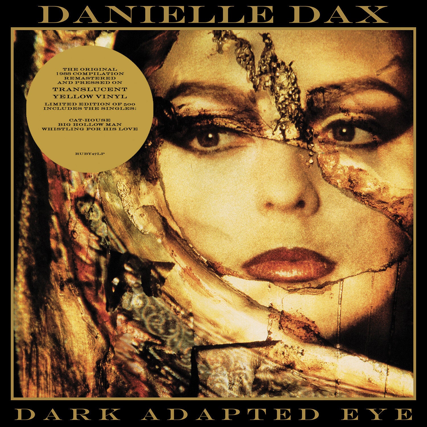 Danielle Dax - Dark Adapted Eye (Yellow Vinyl)