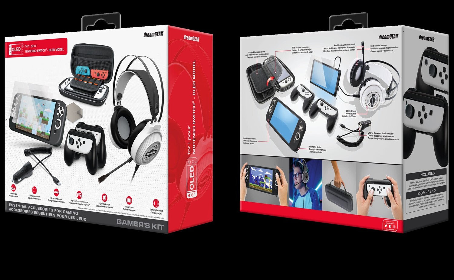 Switch Accessory: DreamGear Gamer's Kit Essential Accessories OLED